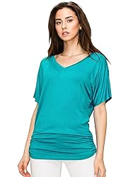 Made by Johnny MBJ WT1037 V Neck Short Sleeve