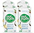 nutpods Dairy-Free Creamer Unsweetened (French Vanilla, 4-pack) - Whole30 / Paleo / Keto / Vegan / Sugar Free