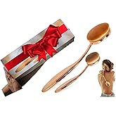 WISHAR Self-Tan Applicator - Self Tanner Brush for Back - Body and Face Kabuki Brush for Fake Tan, Lotion, Makeup, and Sunscreen, Back Applicator for Sunless Tanner and cream