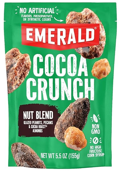 EMERALD NUTS CHOCOLATE PEANUT CRUNCH MIXED NUTS (1-PACK)...