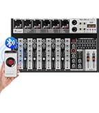 Amazon.com: Professional Audio Mixer, 4 Channel Audio Interface
