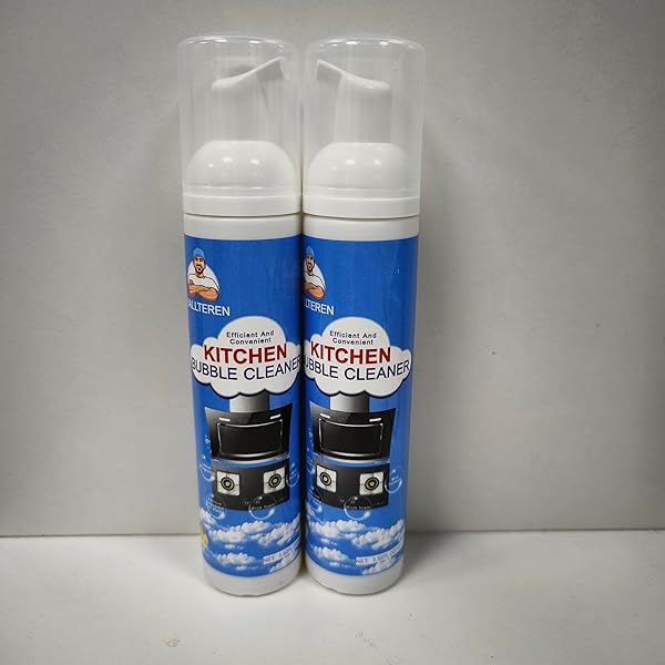 KALLTEREN KITCHEN CLEANER, 4 FL OZ OVEN AND STOVE TOP CLEANER FOR CERAMIC, GLASS TOP, COOKTOP(2 PACK)