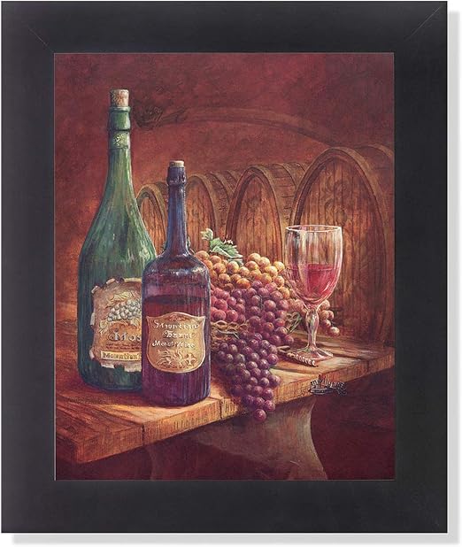 Amazon Com Grapes And Wine Kitchen Tuscan Contemporary Wall