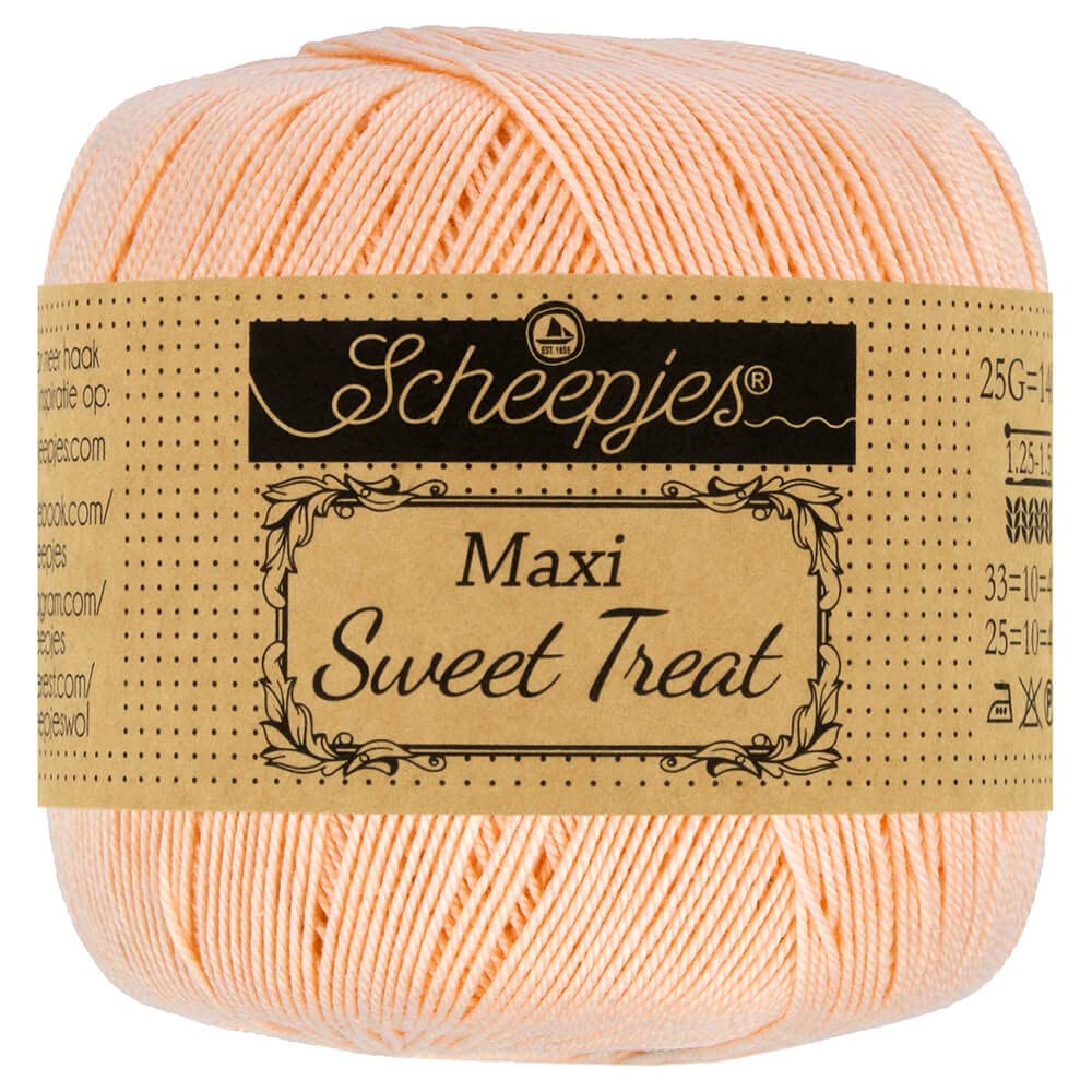 Scheepjes - Scheepjes Maxi Sweet Treat 523 Pale Peach Yarn - 1x25g — image 1
