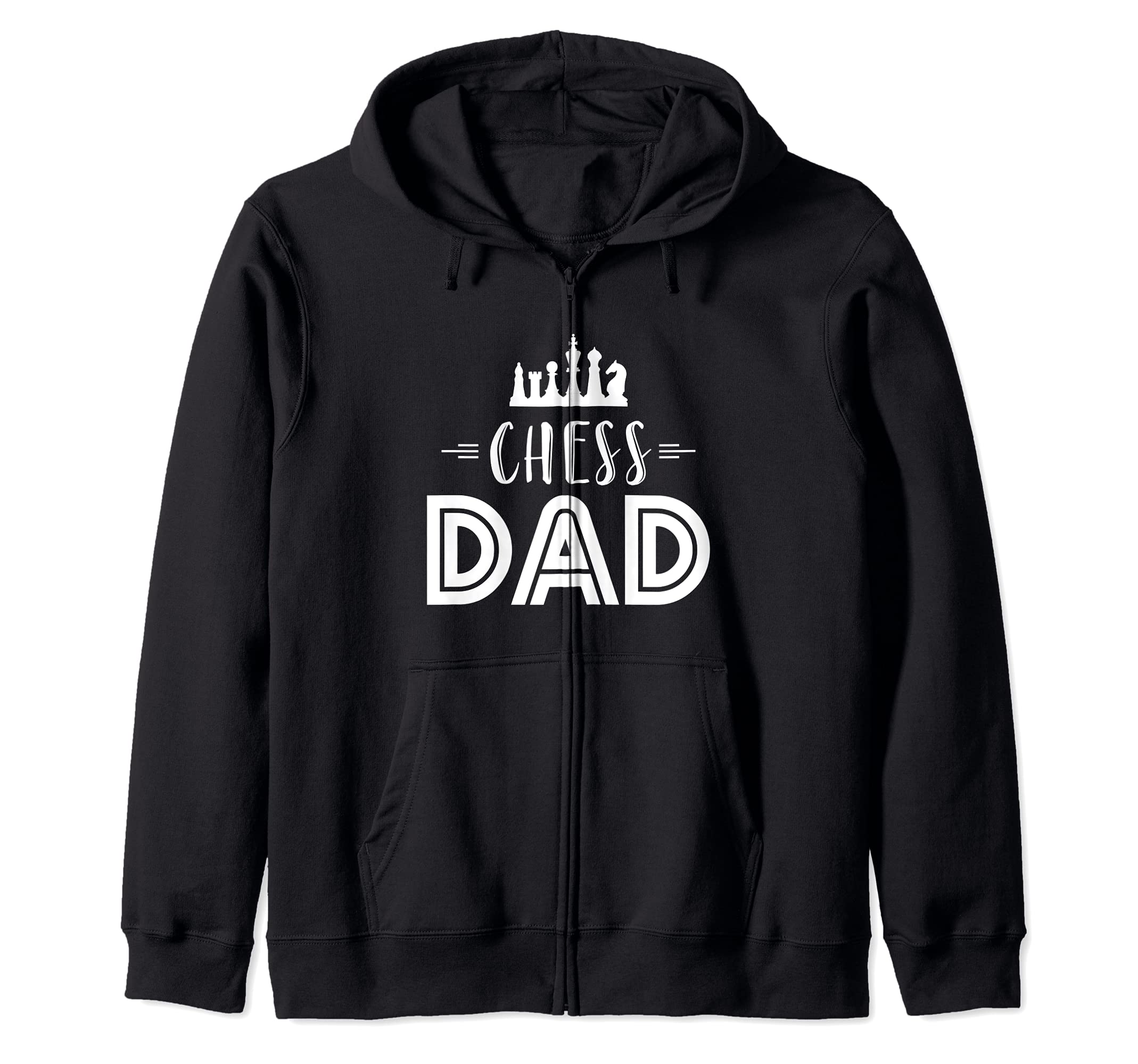 Chess Dad Zip Hoodie