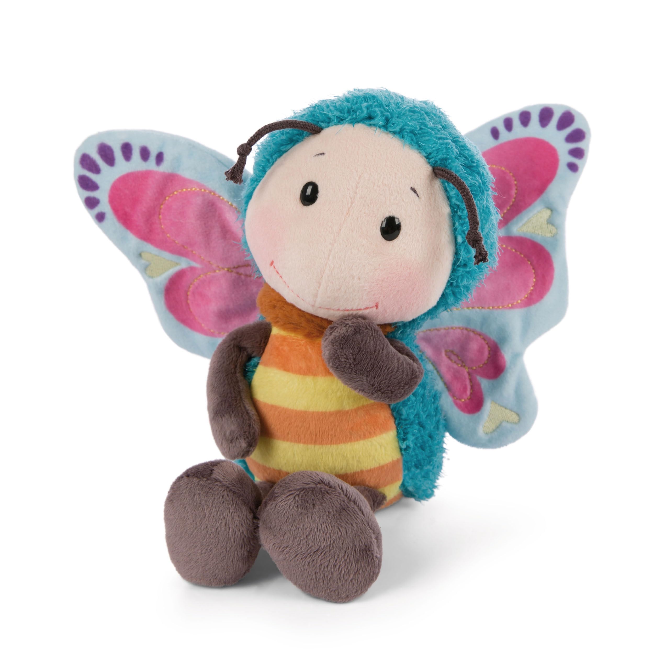 NICI Soft Toy Butterfly 18 cm – Cuddly Toys for Girls, Boys & Babies – Fluffy Stuffed Animal for Playing, Cuddling & Collecting – Cosy Plush Animals