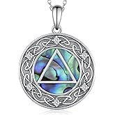 SVODEA Sobriety Jewelry for Women - Sterling Silver AA/NA Gifts