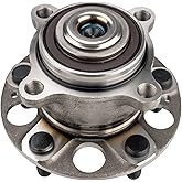 KAX 512353 Rear Wheel Bearing and Hub Assembly Replacement for Honda Accord 2008-2012, Acura TSX 2009-2014,1pcs Wheel Bearing 5 Lugs