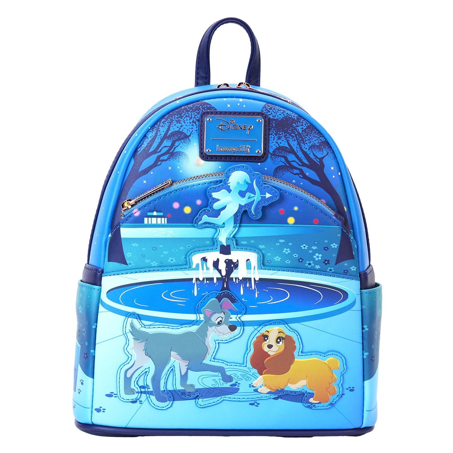 Photo 1 of Loungefly Disney Lady and The Tramp 70th Anniversary Mini Backpack