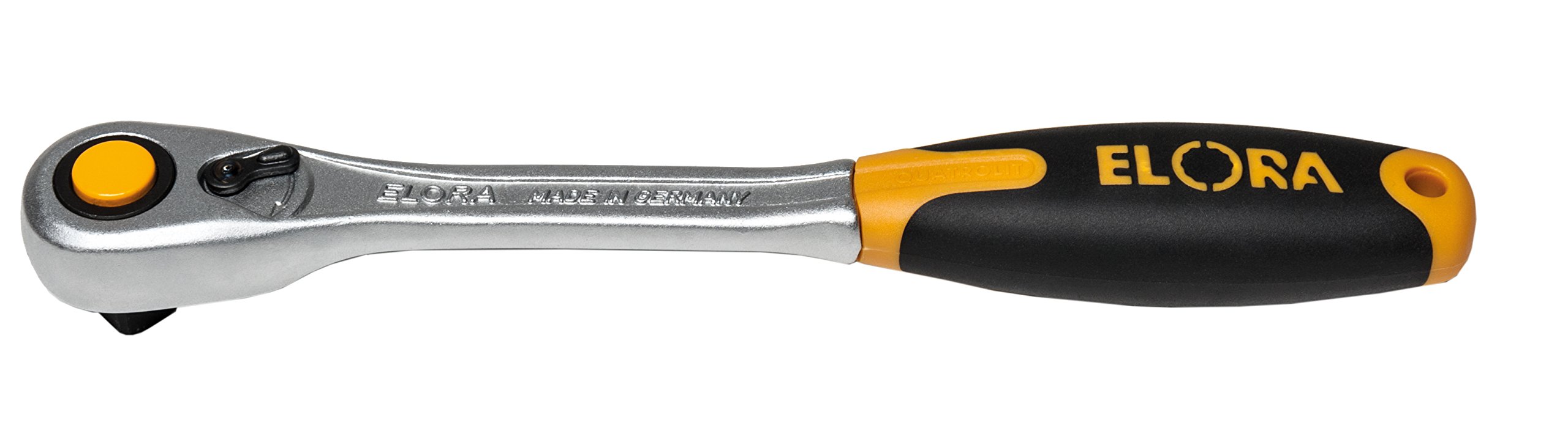 Elora 770000802000 Fine Teethed 770-L1K Reversible Ratchet, Multi-Colour, 1/2-Inch