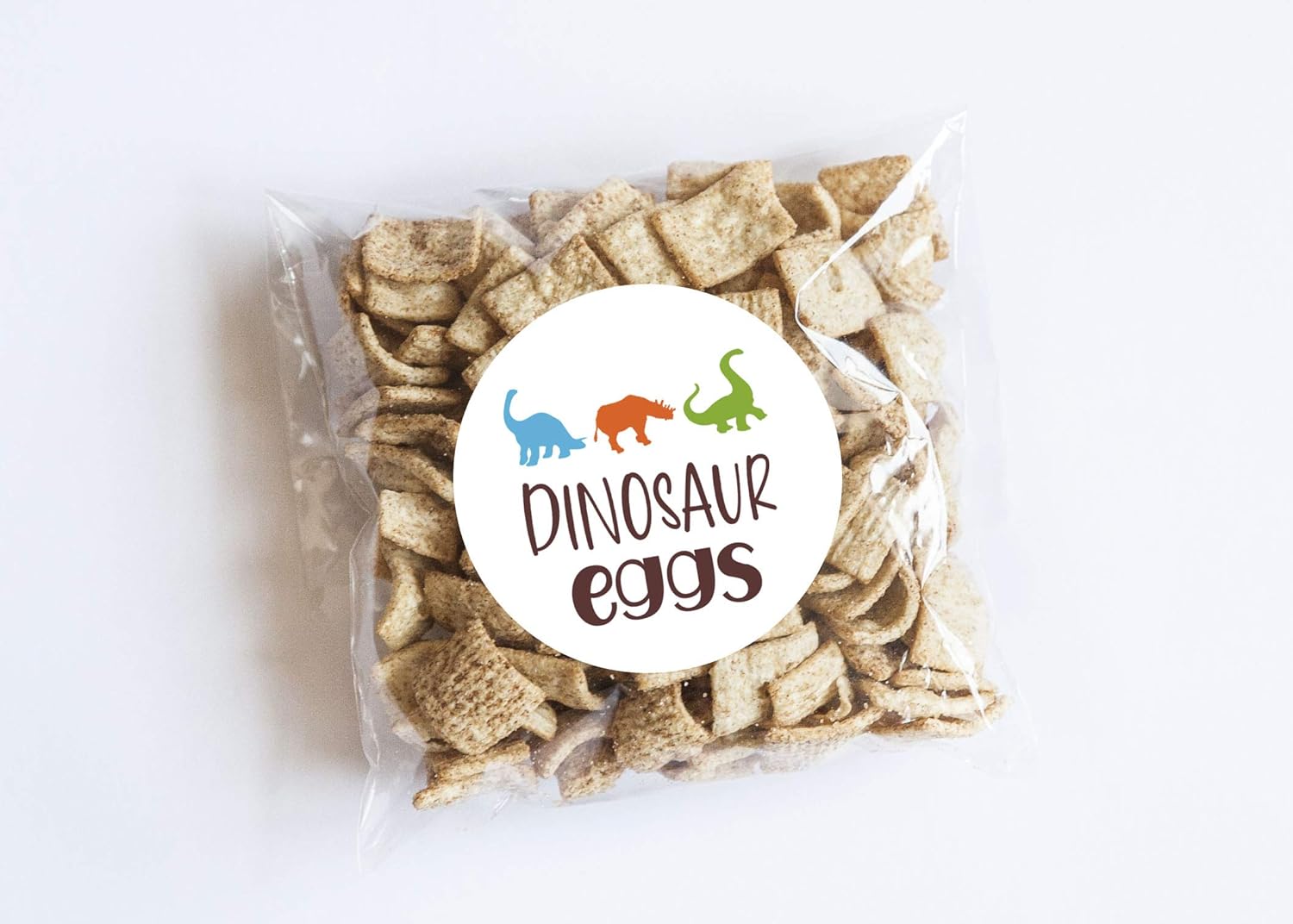 Dinosaur Eggs Stickers Set of 20 Handmade