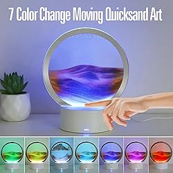 BringLED Moving Sand Art Liquid Motion, with Light