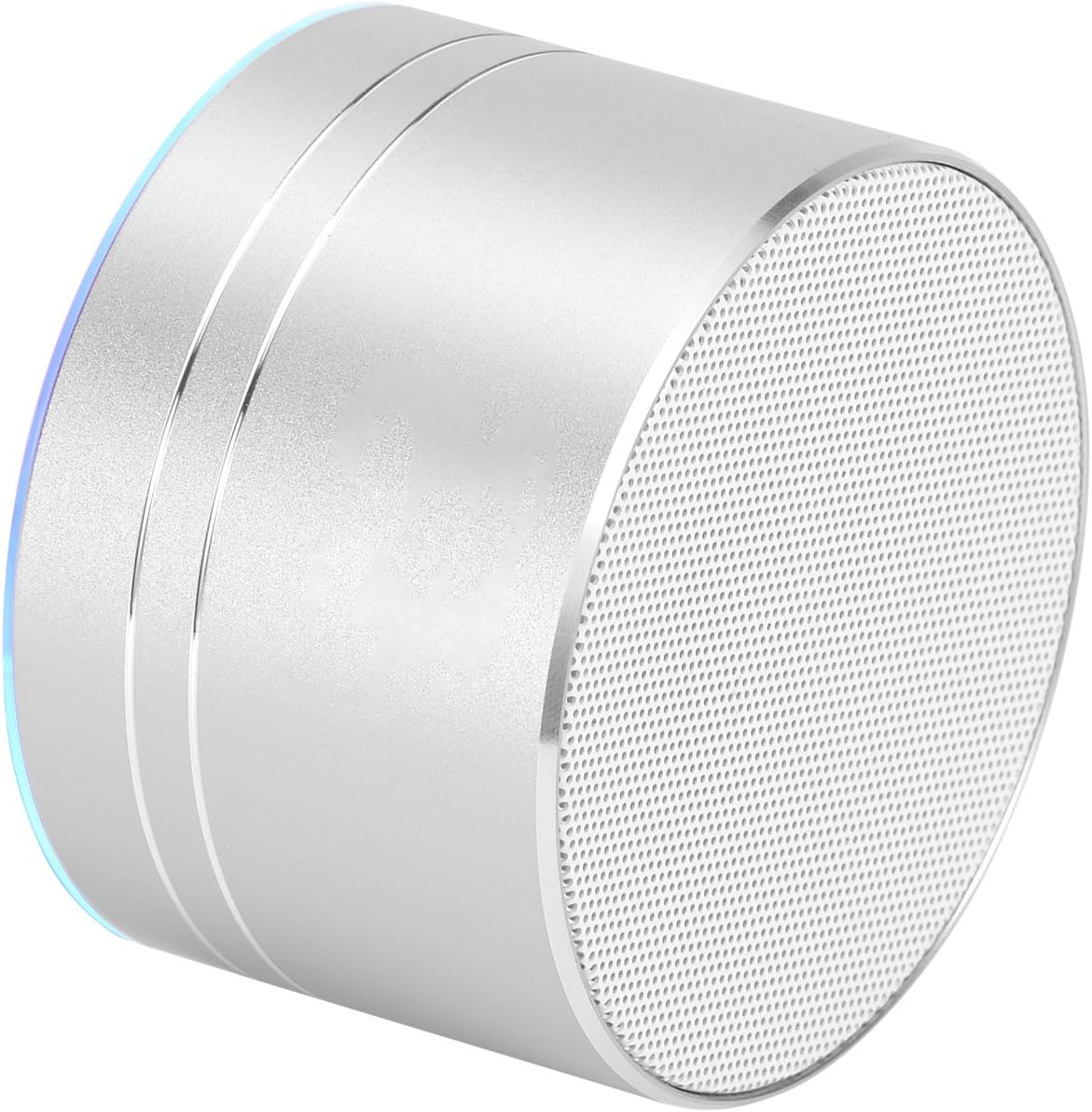 Bluetooth Speakers,Zeyaa Bluetooth+EDR Stereo Bass Hi-Fi Waterproof Mini Portable Wireless Bluetooth Speakers with Aux-in/TF Card Slot for All Enable Bluetooth Devices- Silver