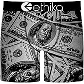Ethika Men’s Mid Boxer Brief, 4-Way Stretch Performance Underwear - Munyun