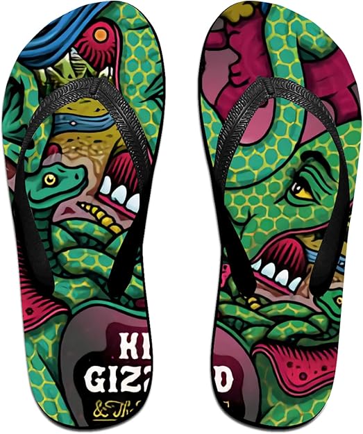lizard flip flops