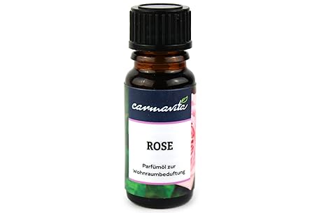 DUFTÖL Rose 10ML– AROMATHERAPIE QUALITÄT – AROMAÖL FÜR DUFTSPENDER, DUFTLAMPE, DIFFUSER – DUFTÖLE von carmavita