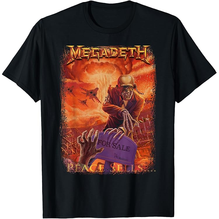 Amazon.com: Megadeth - Peace Sells but Who's Buying? T-Shirt