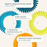 Cliganic 10 Pack Mosquito Repellent Bracelets DEET-Free Geraniol Oil view 4