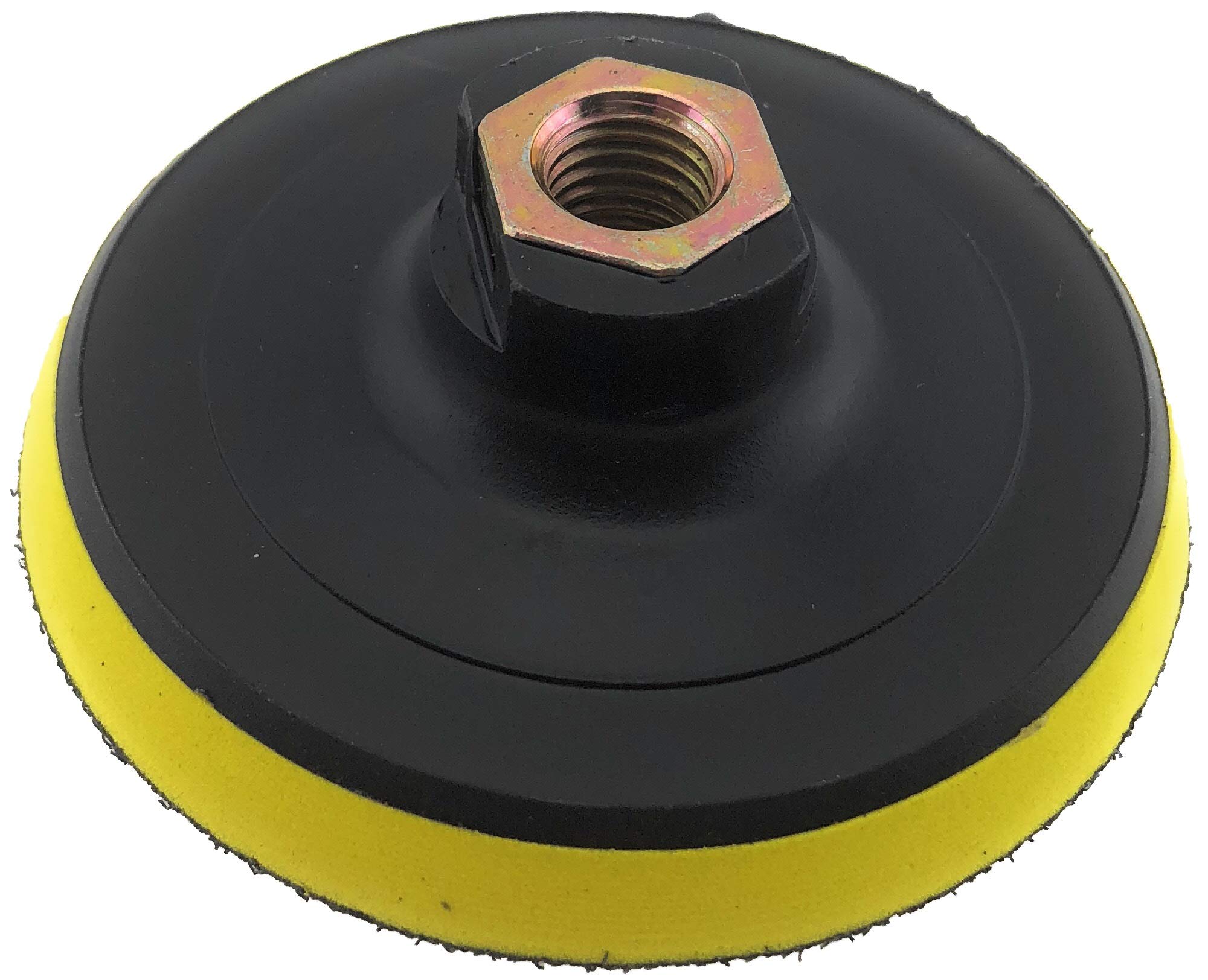 PRODIAMANT recording plate 100 mm 4" M14 for sanding pads with hook and loop fastener 100mm