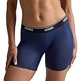 Woxer Boxer Shorts for Women - 5" Baller Boy Shorts Underwear, Soft Modal, Chafe Free - Breathable & Moisture-Wicking