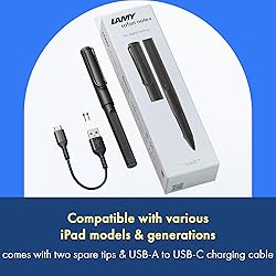 LAMY Safari Note+ All Black iPad Pen - Stylus Pen