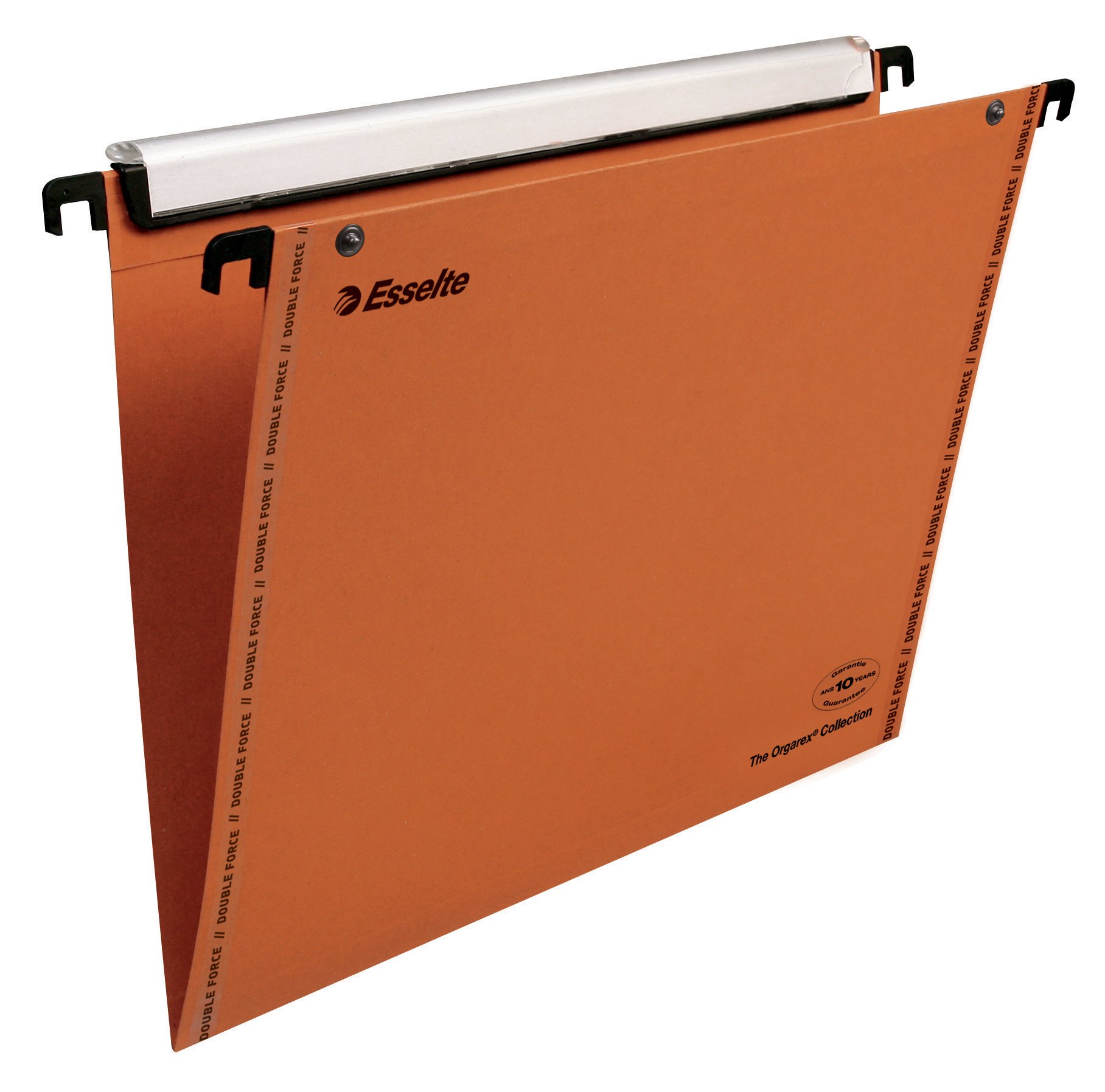 Esselte VMG Suspension Files A4 Pack of 10 V-Shaped Base Orange