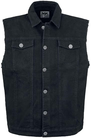 Black Premium by EMP Life of An Easy Rider Weste schwarz