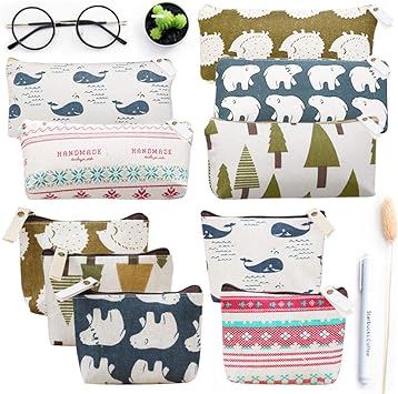 small canvas makeup bag