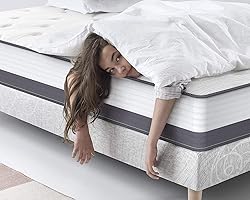 Coolvie Queen Size Mattress 10 Inch Hybrid