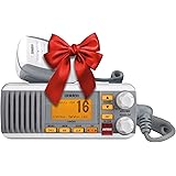Uniden UM385 25 Watt Fixed Mount Marine Vhf Radio, Waterproof IPX4 with Triple Watch, Dsc, Emergency/Noaa Weather Alert, All