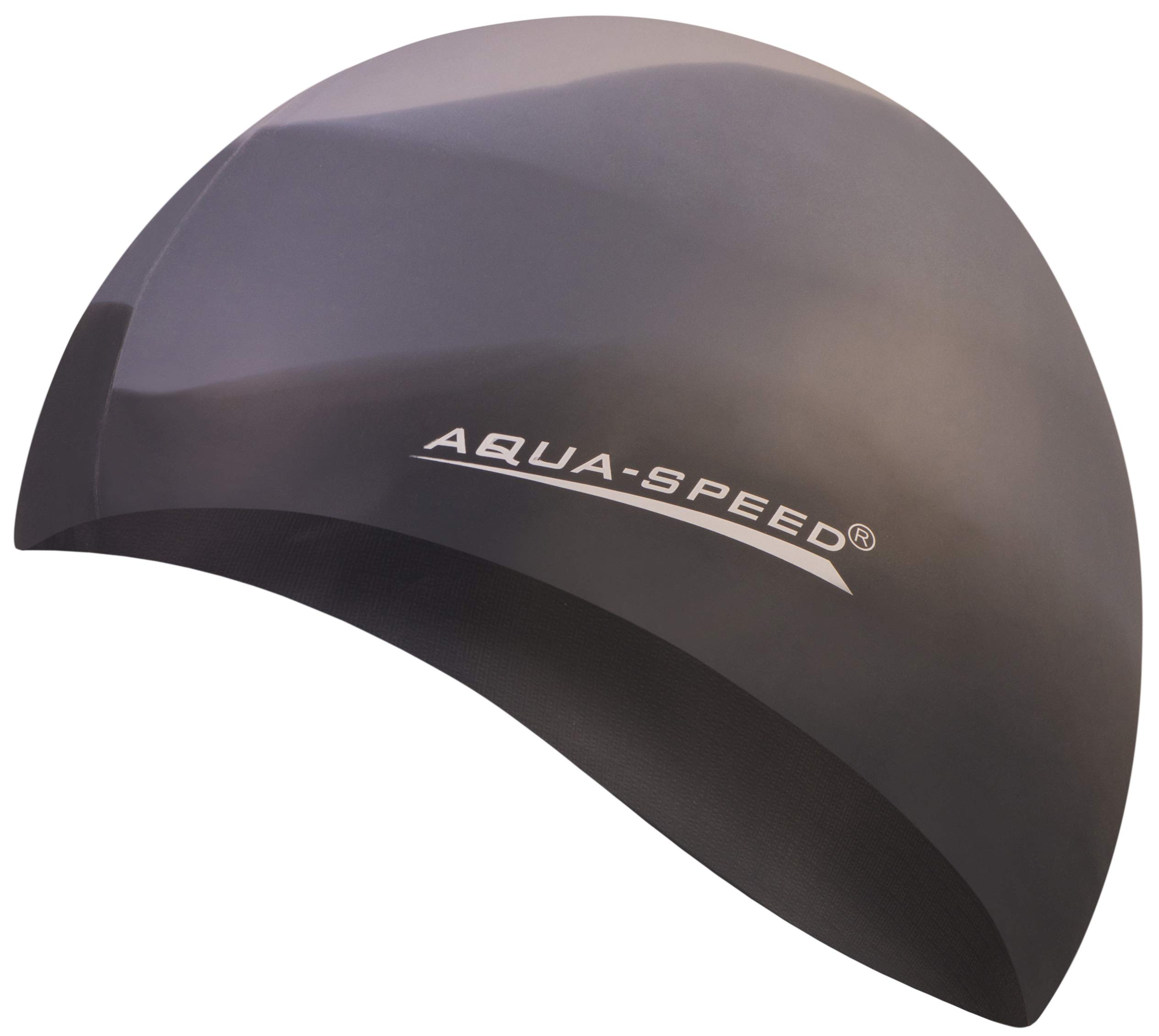 Aqua Speed BUNT Colourful swim cap + microfibre towel | adult | child | swimming cap | silicone | tearproof | waterproof | 26. colourful / 74