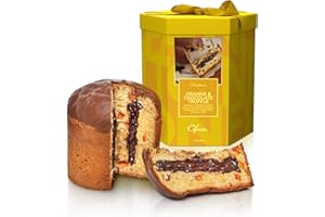 OFNER - Orange & Chocolate Truffle Panettone - Traditional Italian Recipe, Premium Soft and Moist Christmas Cake, Christmas Gifts for Mom & Dad - Holiday Cakes, Gourmet Sweet Italian Breads - 35.3oz