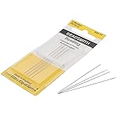 The Beadsmith English Beading Needles, Size 10, 4 Needles per Card | Made in England, Use for Loom Weaving Beadwork, Off-Loom Stitching and Jewelry Making with Seed Beads