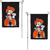 Desert Cactus Oklahoma State University OSU Garden Flag – 19 x 12 inch Oklahoma State Cowboys Banner, For Outdoor Display and Events (Design H)