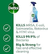 Dettol Bathroom Cleaner Spray 1L Limescale Remover Kills 99.9% Bacteria view 5