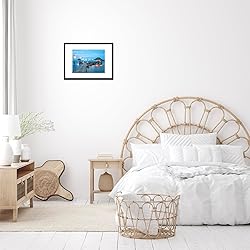 JCJMY 11.7x16.5 A3 Picture Frame Set of 6 Black