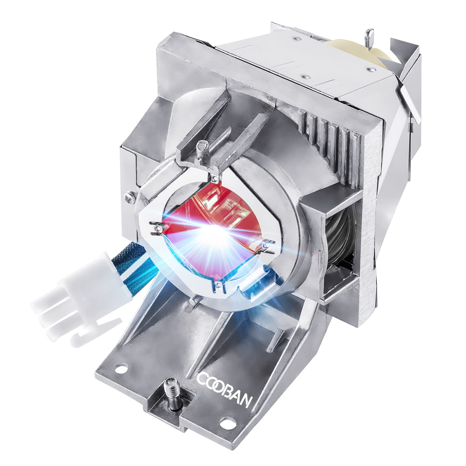 Photo 1 of COOBAN 5J.JHN05.001 Original OEM Projector Lamp Bulb with Housing for BENQ HT2550 TK800 TK800M W1700 W1700S W1720 Replacement Projector Lamp