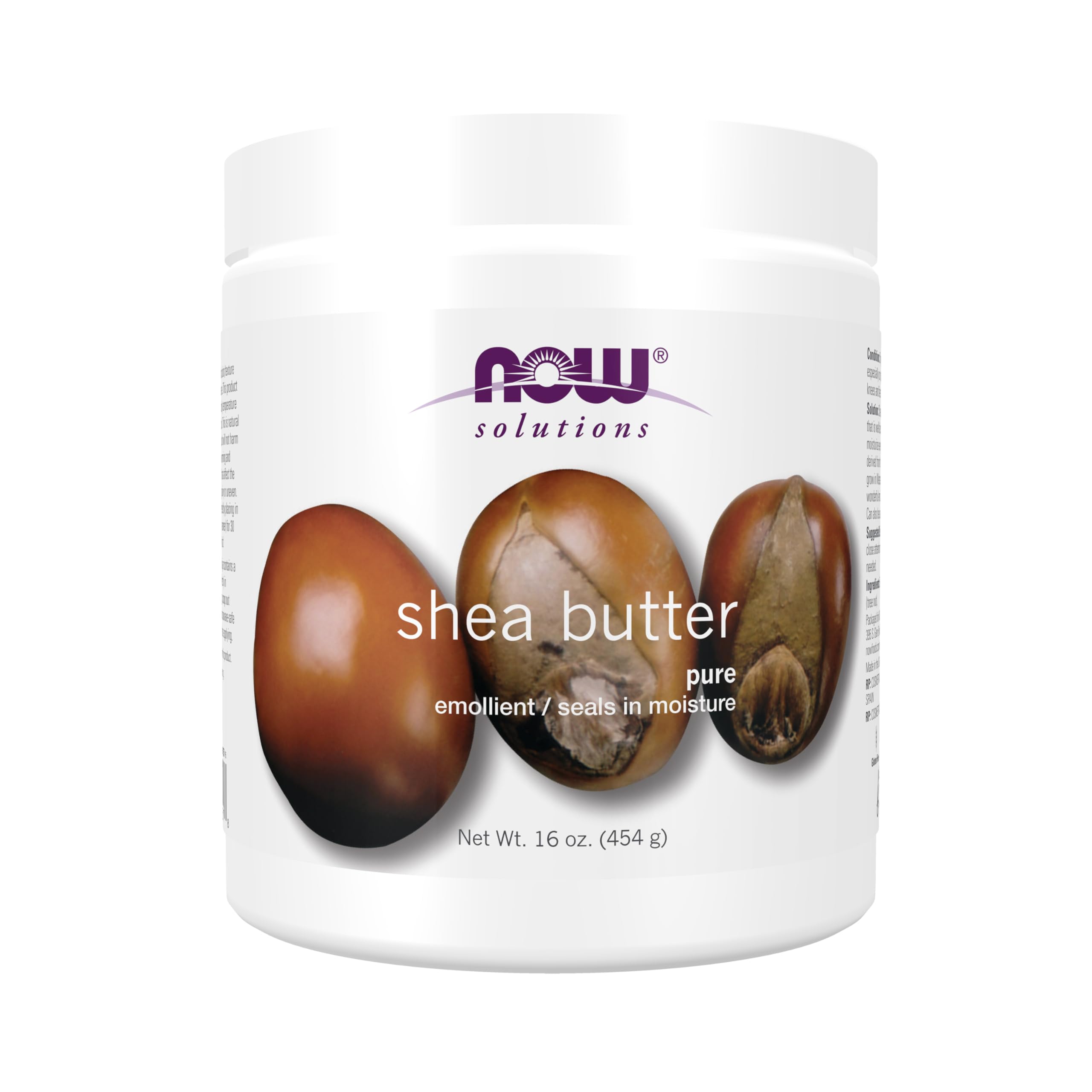NOW Foods Shea Butter, 100% Pure, 523 g