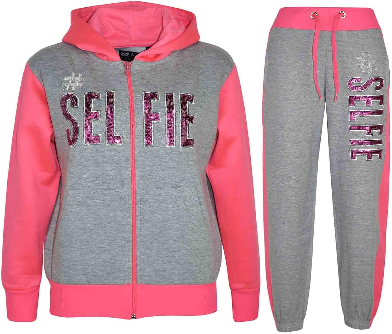 A2Z 4 Kids Baseball Jogginghose - Vlies Sporthose Kinder 2-13 Jahre