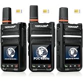 TIDRADIO TD-G18 Global Walkie Talkies Long Range, Unlimited Range PoC Radios, 4G LTE Nationwide PTT Two Way Radios Long Dista