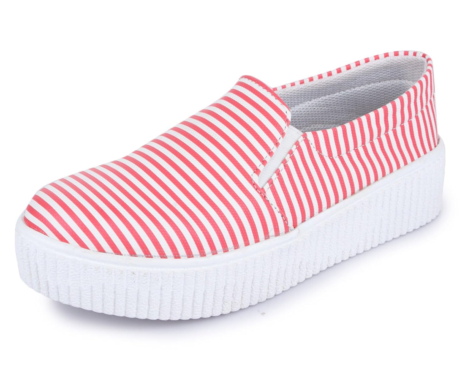 trase stripes women's canvas sneaker