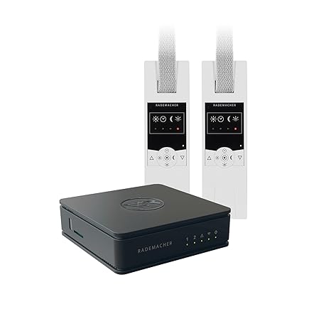 RADEMACHER HomePilot Starterset Schlafenszeit HomePilot Zentrale + 2x RolloTron Standard DuoFern Funk-Gurtwickler SmartHome S