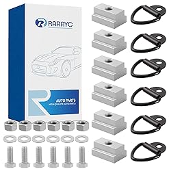 RARAYC 6 PCS Bed Rail Accessories Stainless Steel