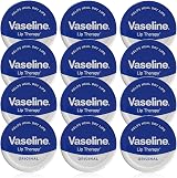 Vaseline Lip Therapy Original 20g 12 Pack Balm Moisturizing Lip Care
