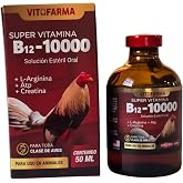 VITOFARMA B-12 10000 Oral Liquid Supplements Roosters, Chickens, Poultry Vitamins Natural Product - 50 ml Health Support for Roosters