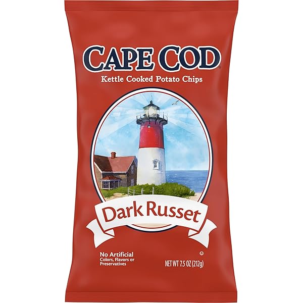 CAPE COD POTATO CHIPS, RUSSET KETTLE CHIPS, 7.5...