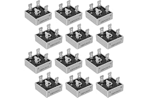 SHUTAO 12PCS Bridge Rectifier Diode KBPC5010 1000V 50A AC to DC Full Wave Single Phase Housing Bridge Electronic Silicon Diode Rectifier Electronic Components