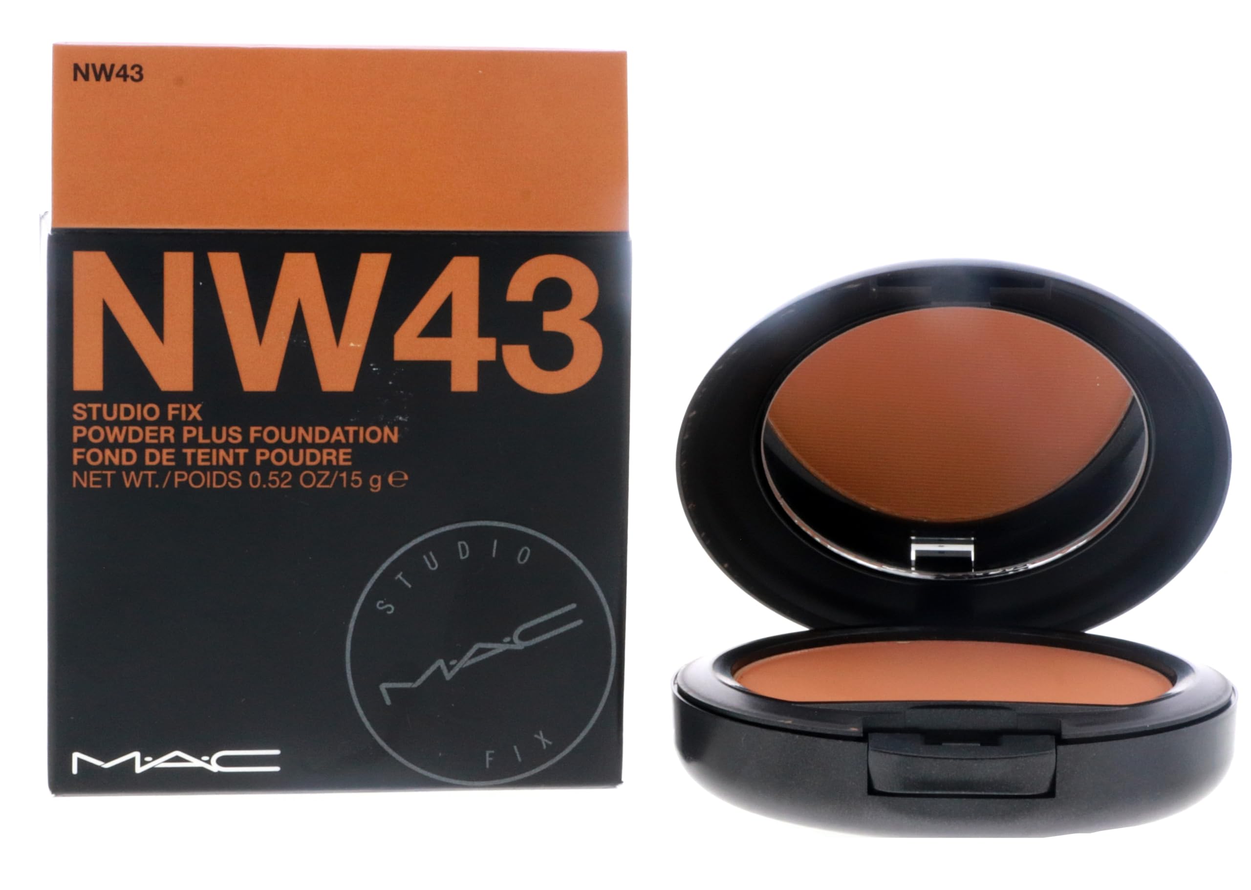 MAC Studio Fix Powder Plus Foundation - NW43 15g/0.52oz (Pack of 1)