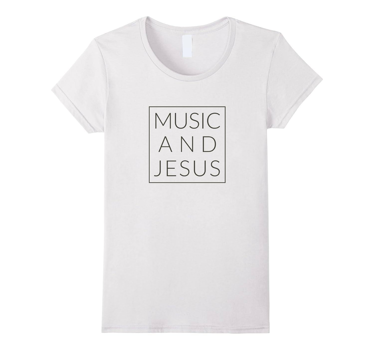 Music and Jesus, Christian Musician Fun Concert Tshirt