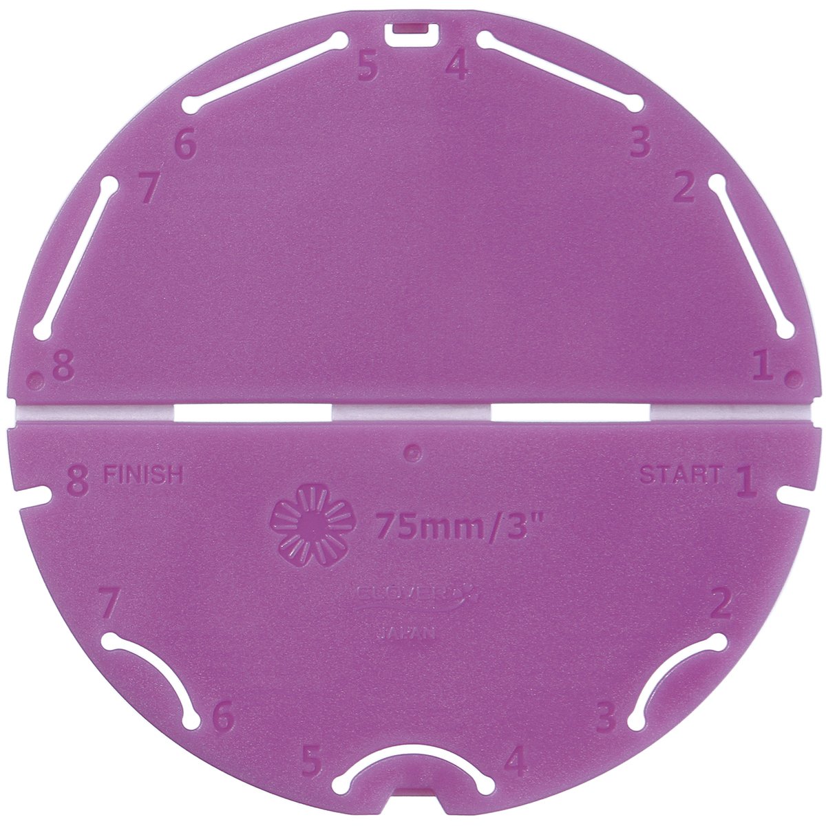 Clover 8487 Large Flower Maker Orchid , Purple